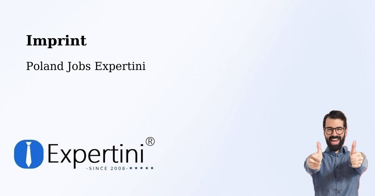 Imprint – Przedbórz - Poland Jobs Expertini